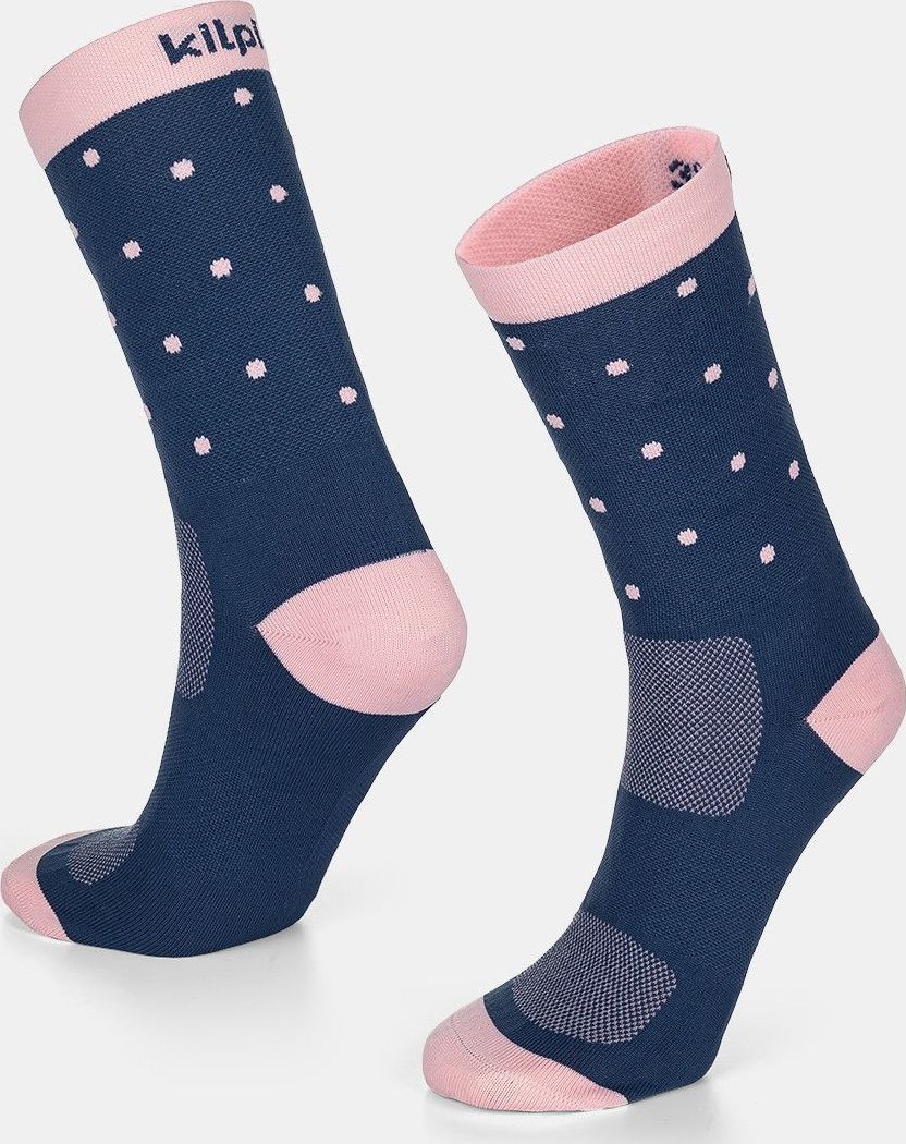 Unisex sportovní ponožky KILPI Dots modré Velikost: 39