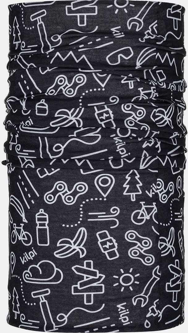 Multifunkční šátek KILPI Darlin černý Velikost: UNI