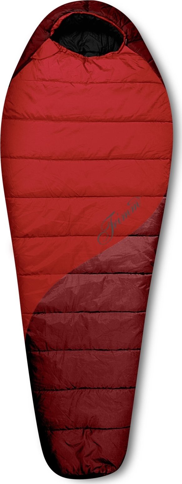 Spacák TRIMM Balance červený Barva: red/ dark red, Velikost: 195 cm, Orientace zipu: Pravý