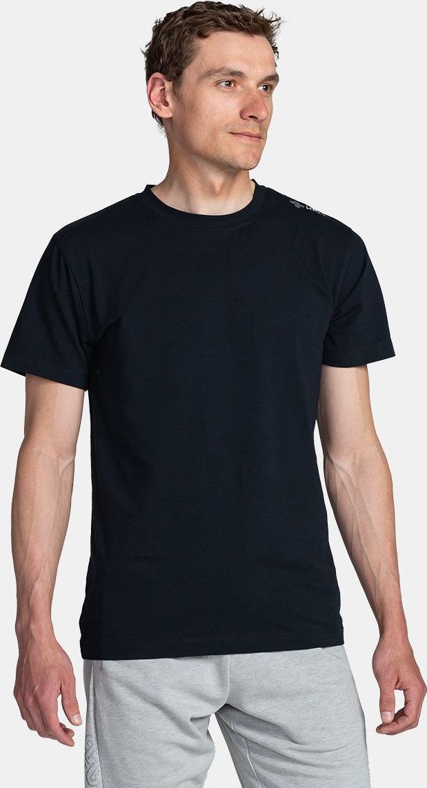 Pánské bavlněné triko KILPI Promo černé Velikost: XL
