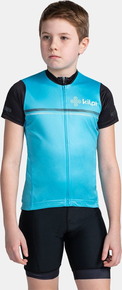 Dětský cyklistický dres KILPI Corridor modrý Velikost: 146