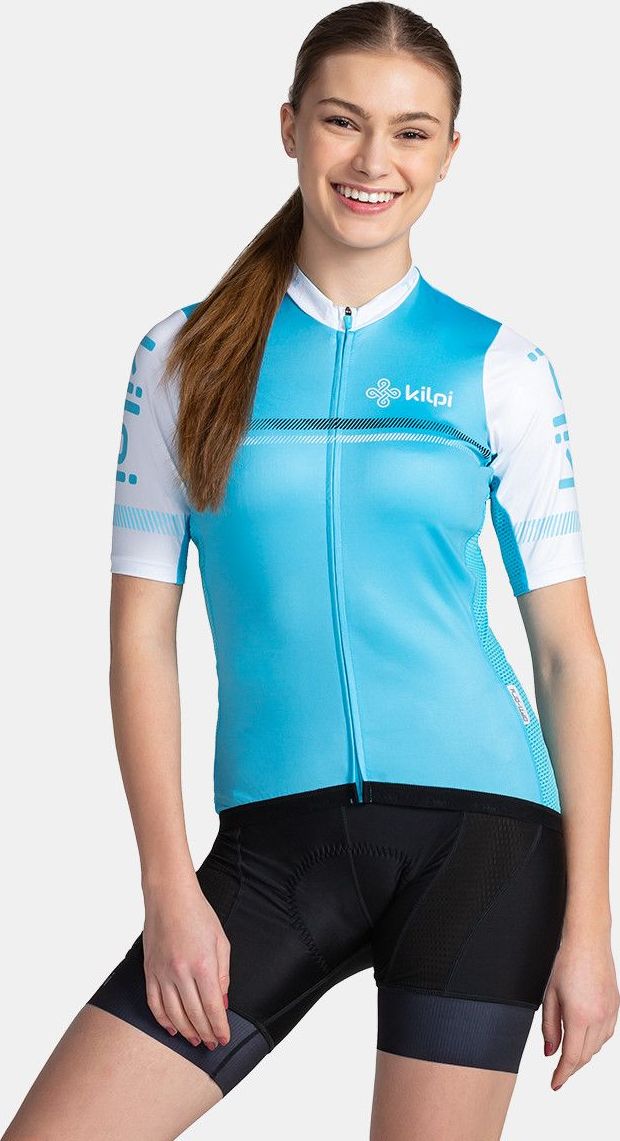 Dámský cyklistický dres KILPI Corridor modrý Velikost: 34