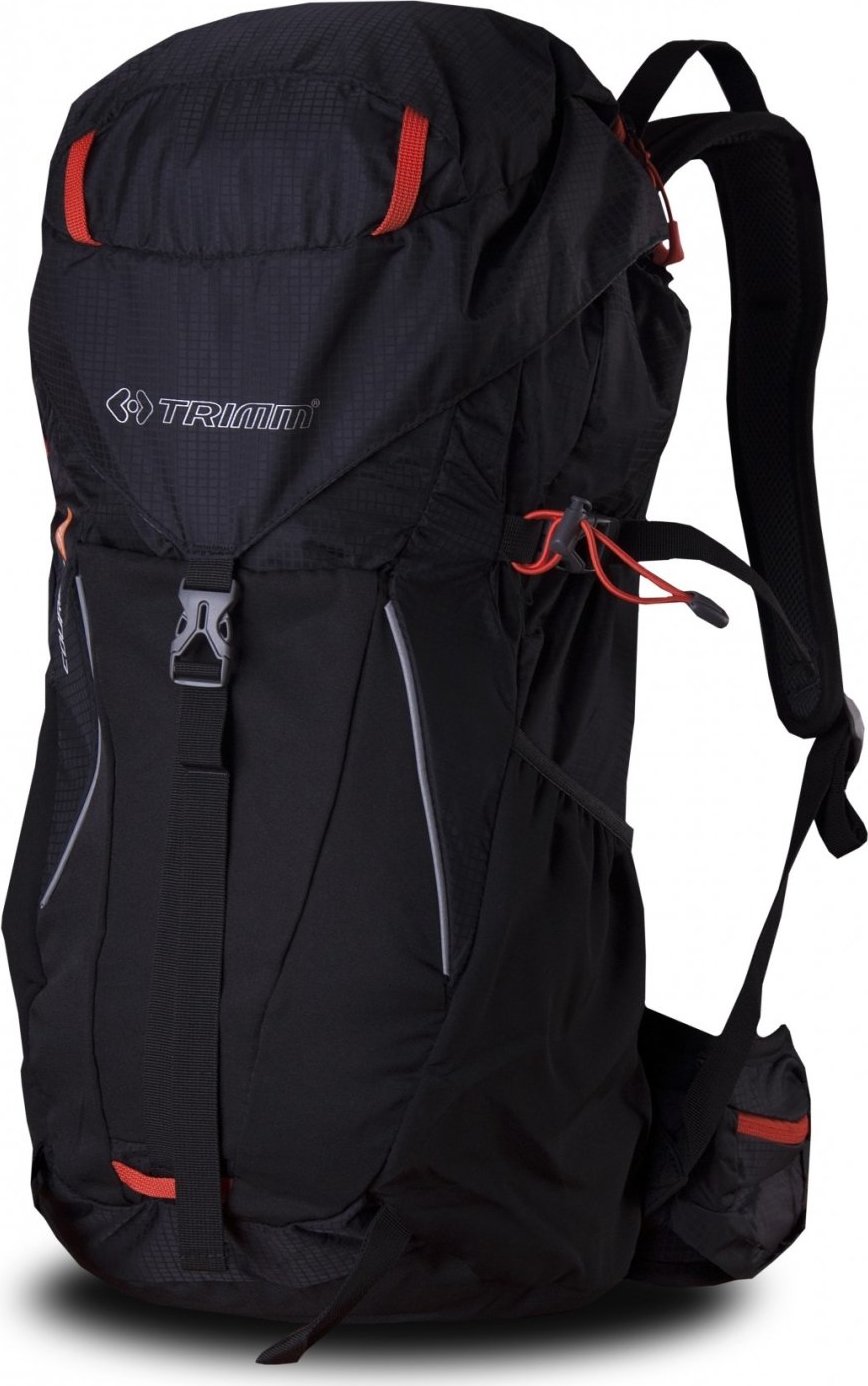 Batoh turistický TRIMM Courier 35l černý Velikost: 35 l, Barva: black/ orange