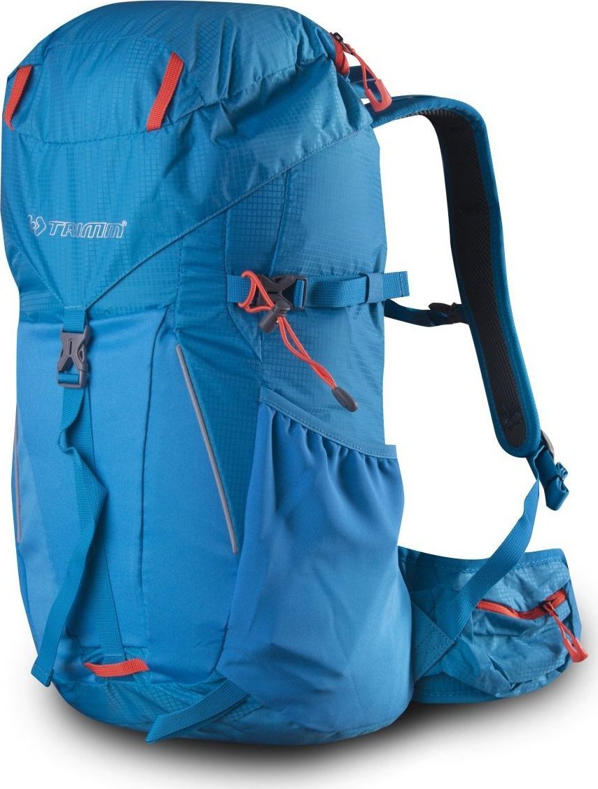 Batoh turistický TRIMM Courier 35l modrý Velikost: 35 l, Barva: Blue/Orange