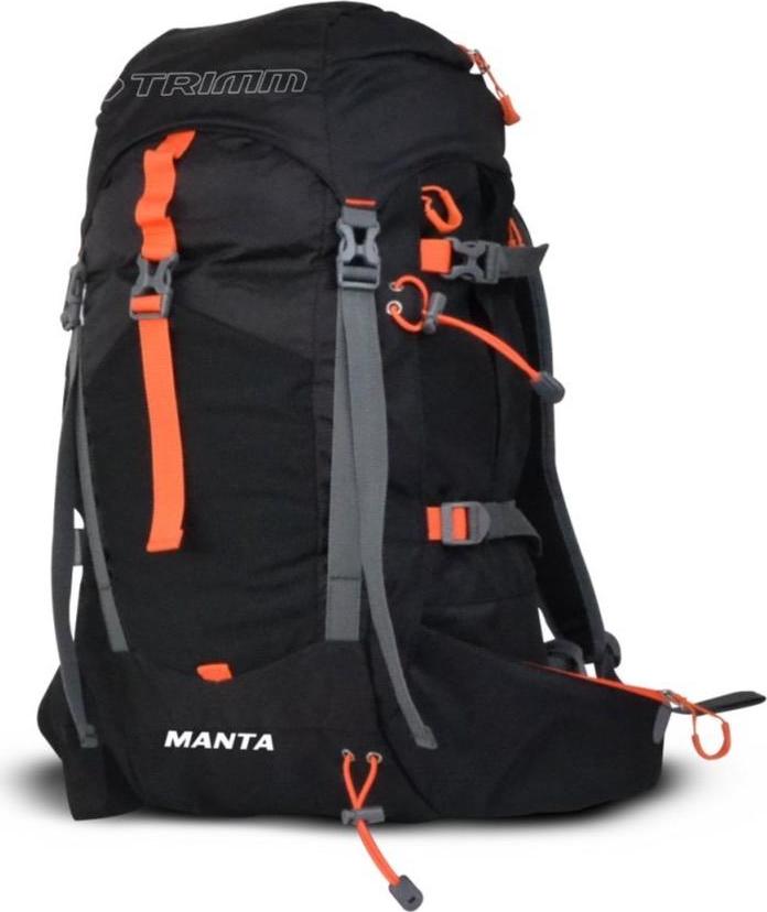 Batoh turistický TRIMM Manta 30l černý Velikost: 30 l, Barva: black/ orange