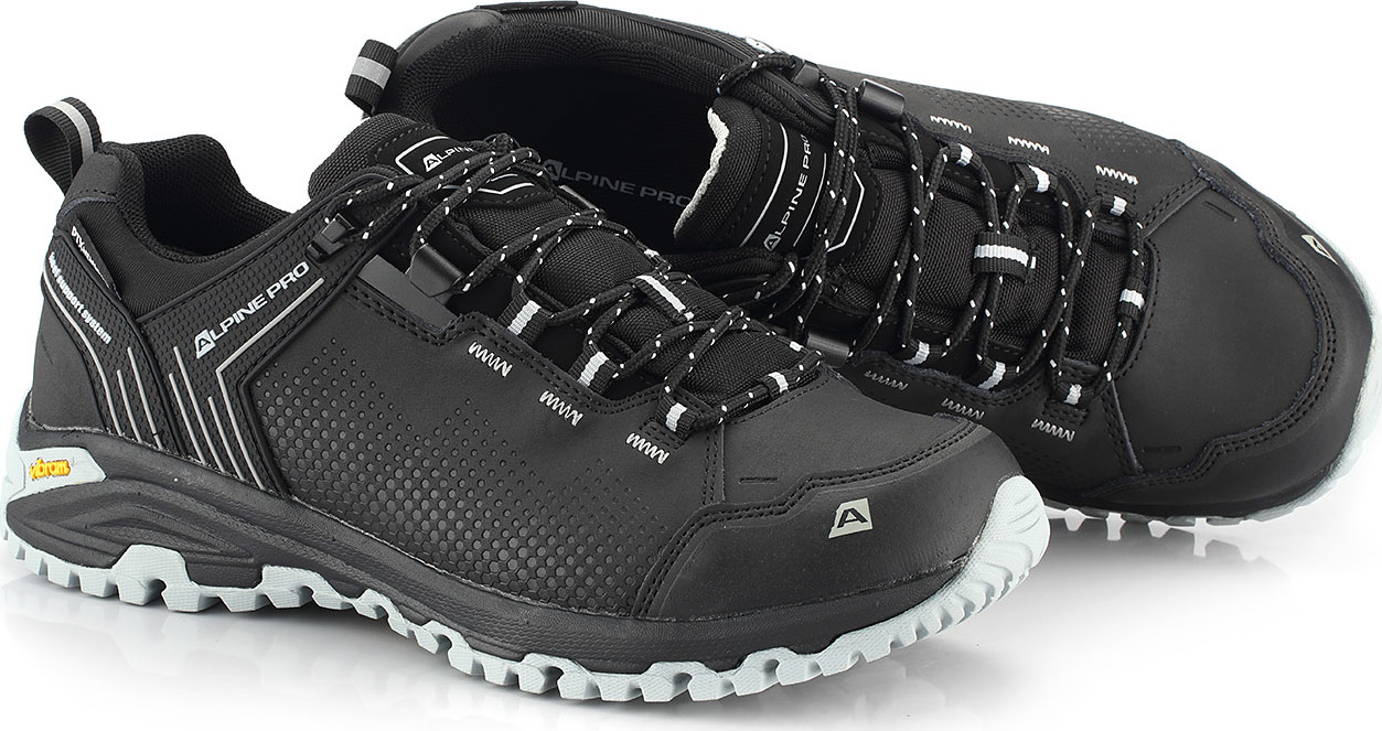 Unisex outdoorová obuv ALPINE PRO Zurrefe černá Velikost: 42