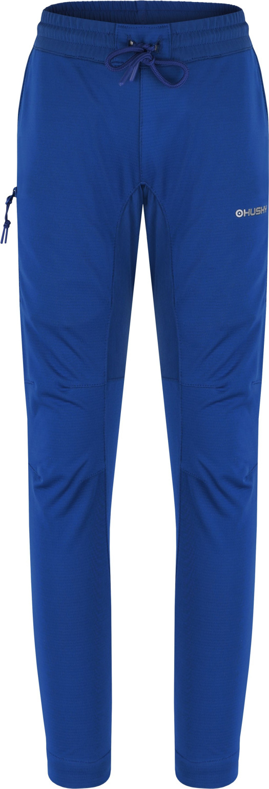 Dětské softshellové kalhoty HUSKY Klassum K modré Velikost: 134-140