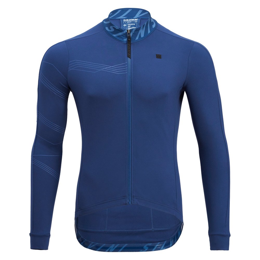 Pánský cyklo dres SILVINI Varano modrá Velikost: L