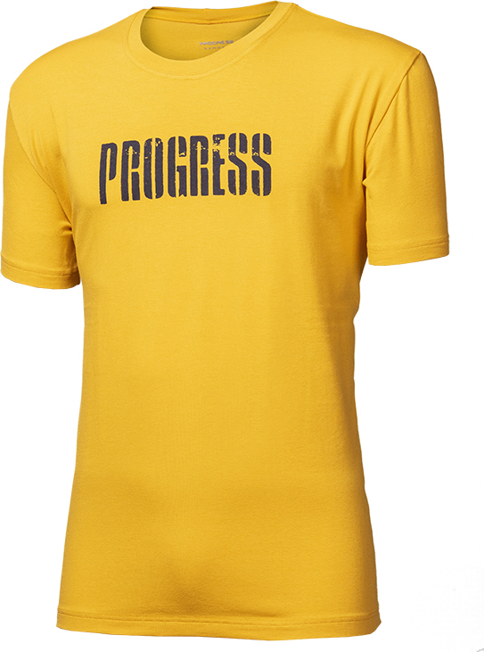Pánské tričko s bambusem PROGRESS Barbar Army žluté Velikost: XL