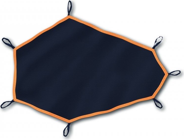Podlážka TRIMM Footprint Pack šedá Barva: dark grey, Velikost: 210x140 cm