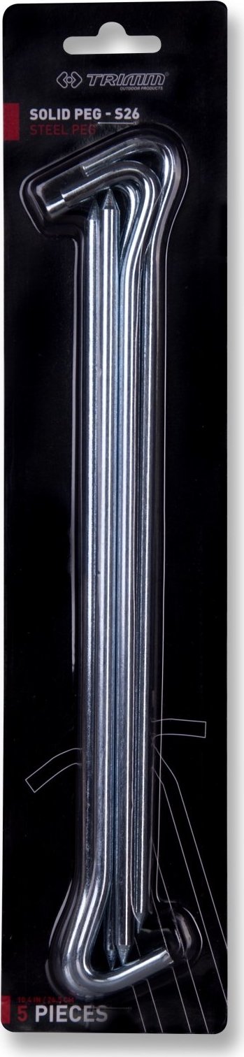 Kolík stanový TRIMM Solid-Peg - S26 stříbrný Barva: silver, Velikost: UNI