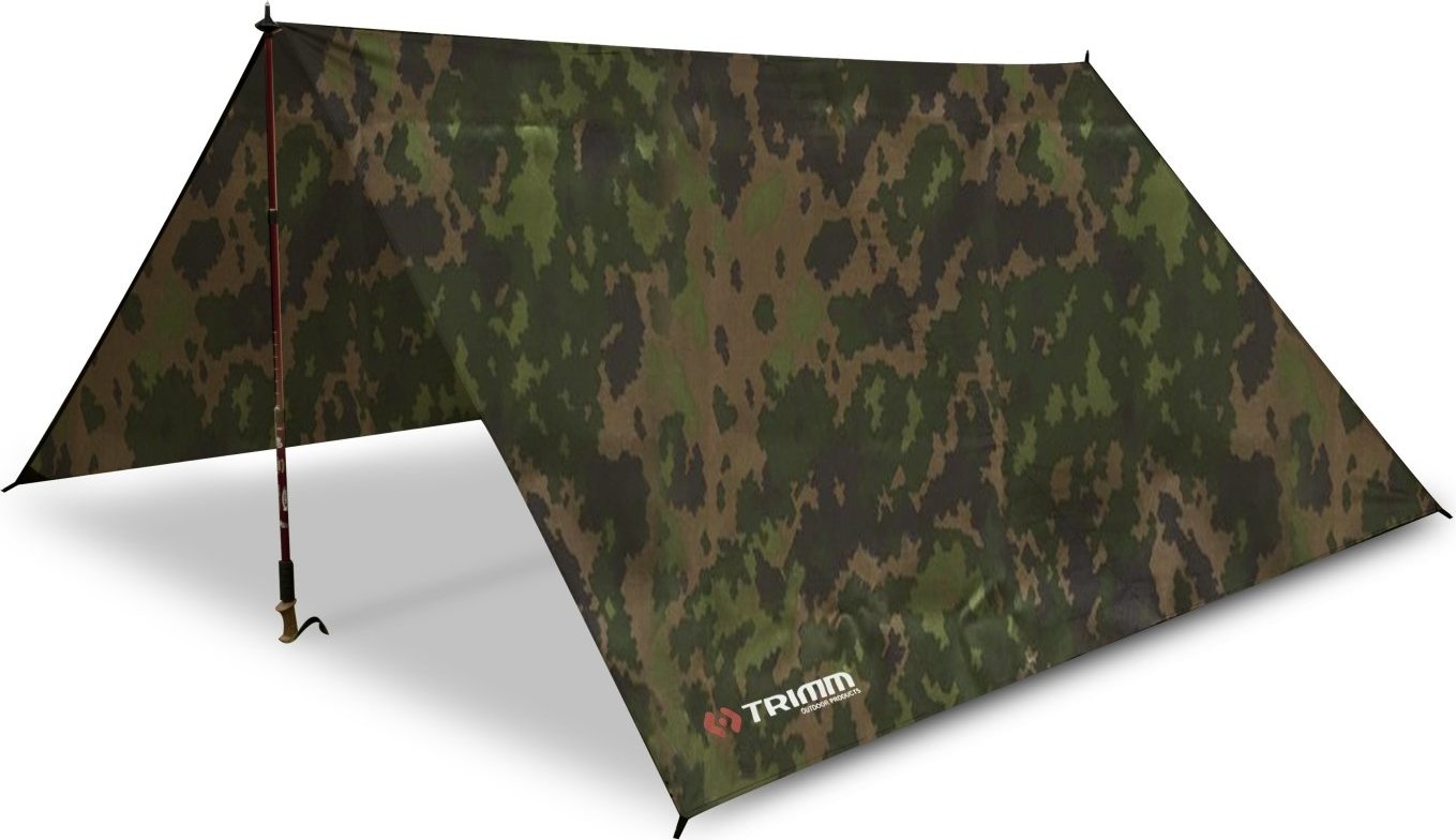 Stan TRIMM Trace XL maskáčový Barva: camouflage, Velikost: 3-4 osoby