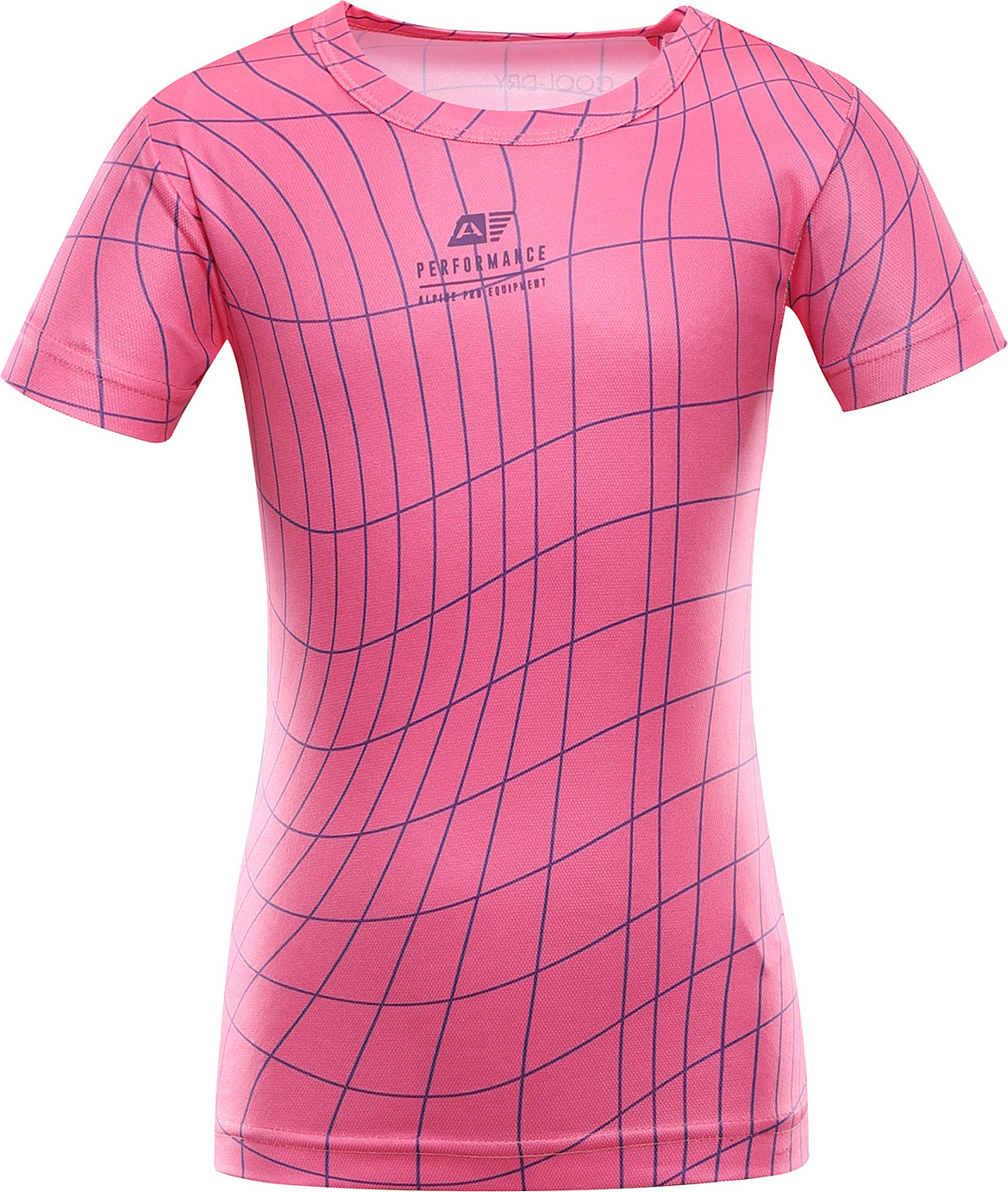 Dětské funkční triko ALPINE PRO Basiko růžové Velikost: 152-158