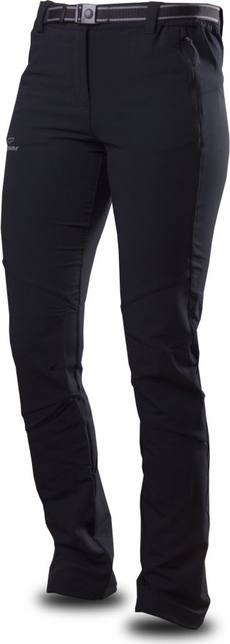 Dámské kalhoty TRIMM Calda černé Velikost: L, Barva: grafit black