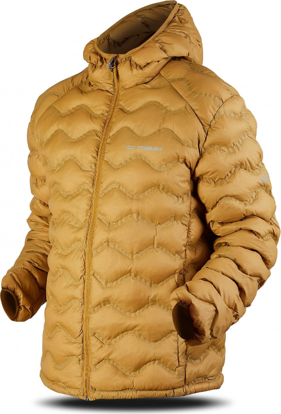 Pánská zimní bunda TRIMM Trock zlatá Velikost: XXL, Barva: golden/ light grey