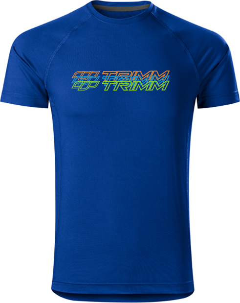 Pánské tričko TRIMM Destiny modré Velikost: XXXL, Barva: Royal blue