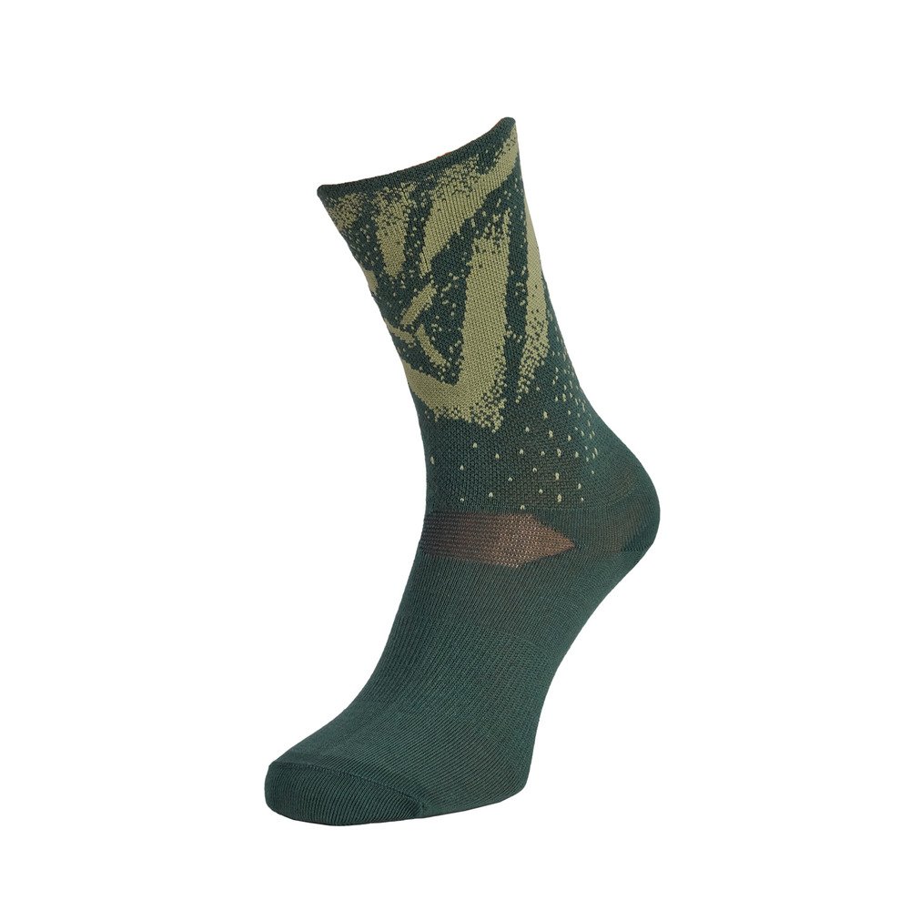 Enduro ponožky SILVINI Nereto zelená Velikost: 36-38