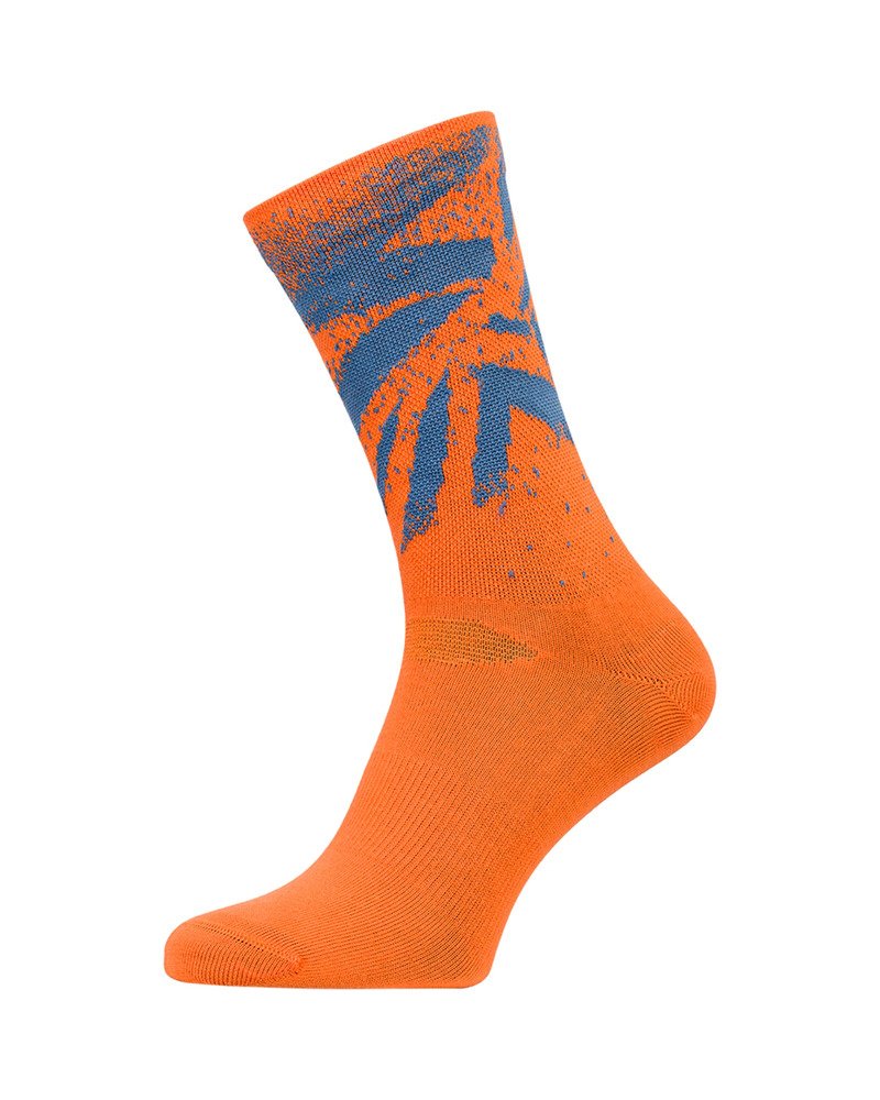 Enduro ponožky SILVINI Nereto oranžová Velikost: 39-41