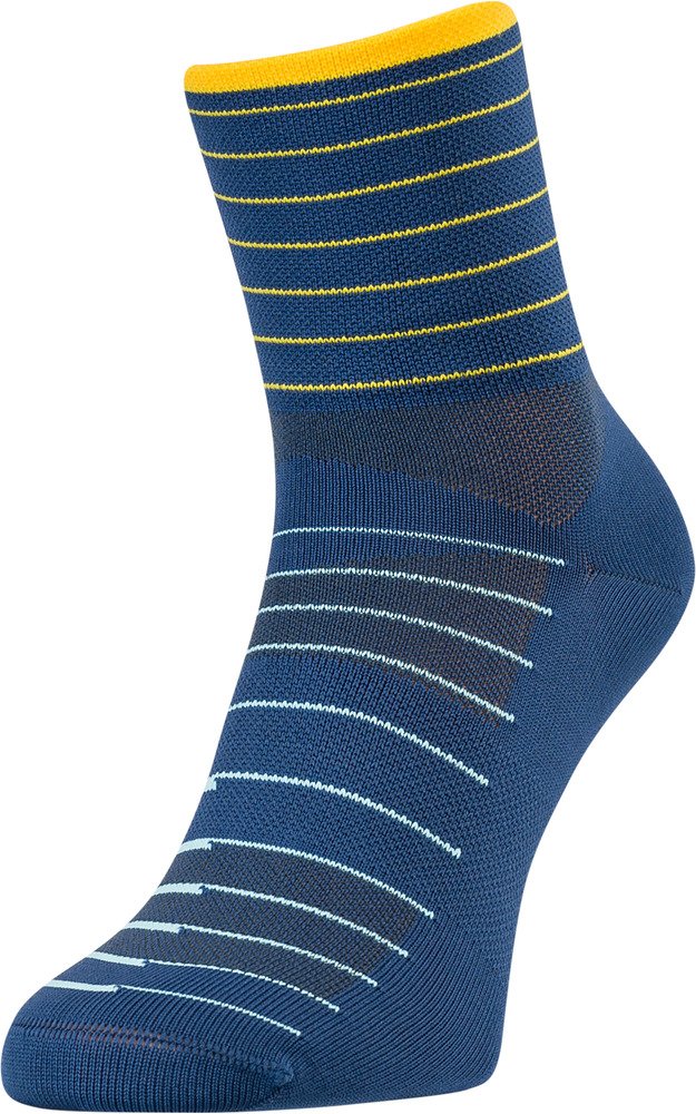 Cyklo ponožky SILVINI Bevera modrá Velikost: 36-38