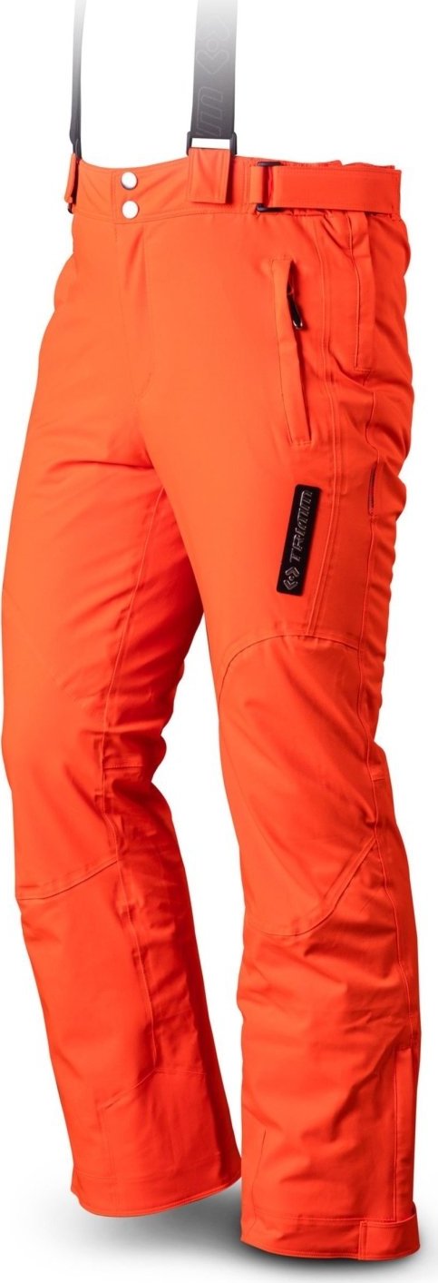 Pánské lyžařské kalhoty TRIMM Rider oranžové Velikost: XL, Barva: signal orange