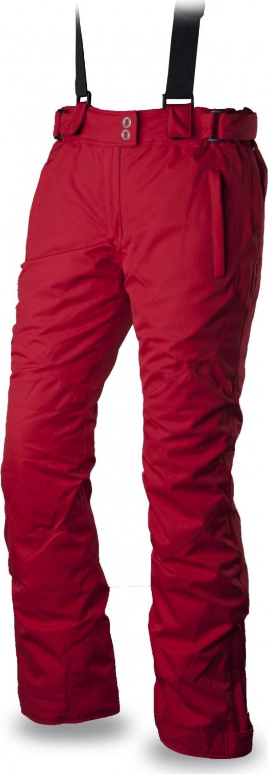 Dámské lyžařské kalhoty TRIMM Rider lady červené Velikost: XS, Barva: red