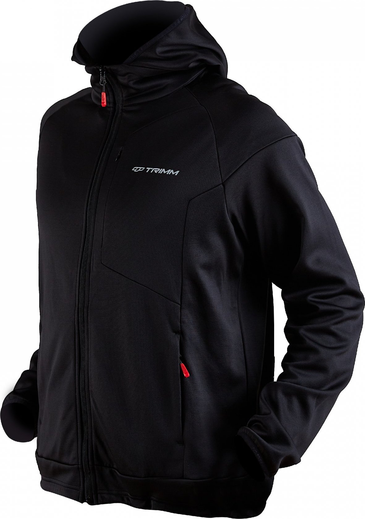 Pánská mikina TRIMM Bart černá Barva: black, Velikost: XL