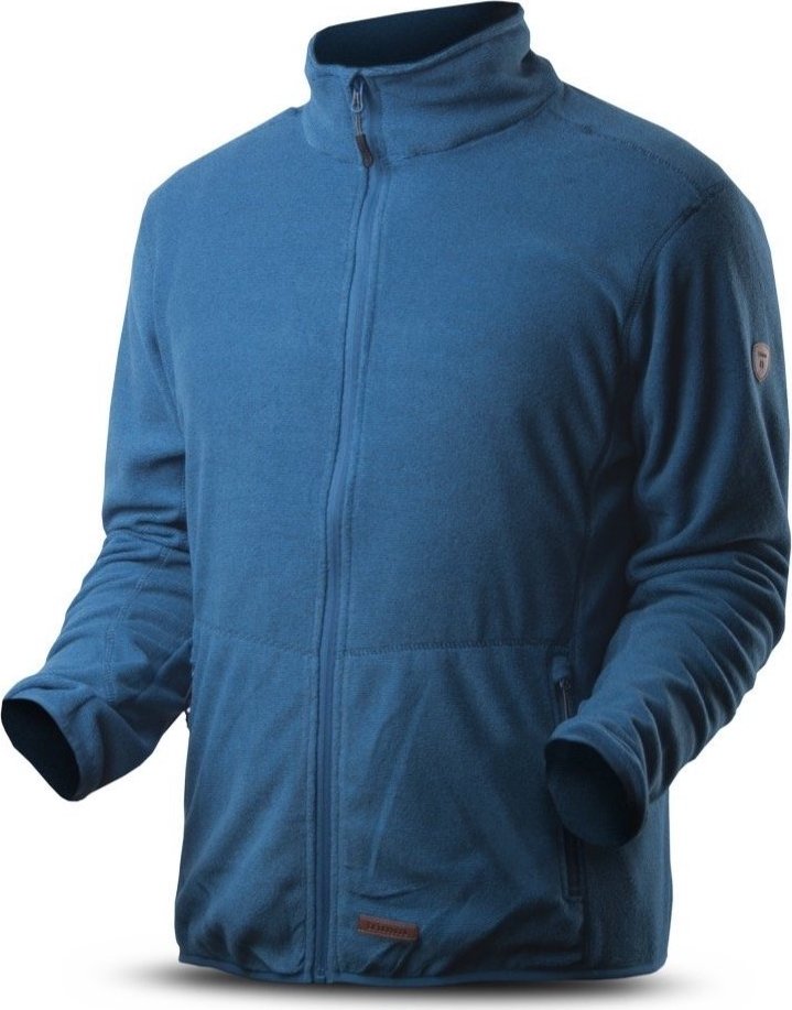 Pánská mikina TRIMM Neo modrá Barva: navy melange, Velikost: 3XL