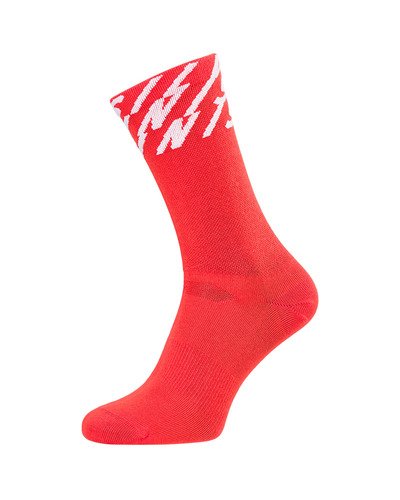 Cyklo ponožky SILVINI Oglio červená Velikost: 39-41