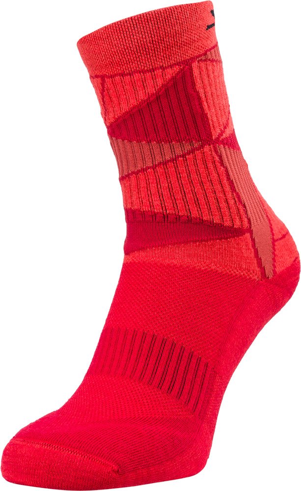 Zateplené ponožky SILVINI Vallonga červená Velikost: 36-38