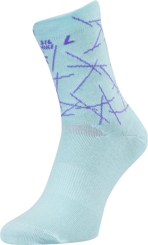 Cyklo ponožky SILVINI Aspra modrá Velikost: 39-41