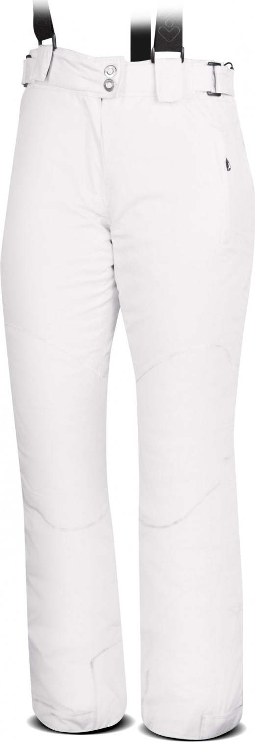 Dámské lyžařské kalhoty TRIMM Rider bílé Barva: white, Velikost: XS