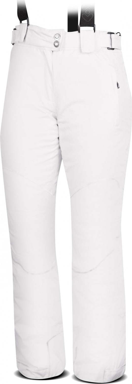 Dámské lyžařské kalhoty TRIMM Rider bílé Velikost: XL, Barva: white