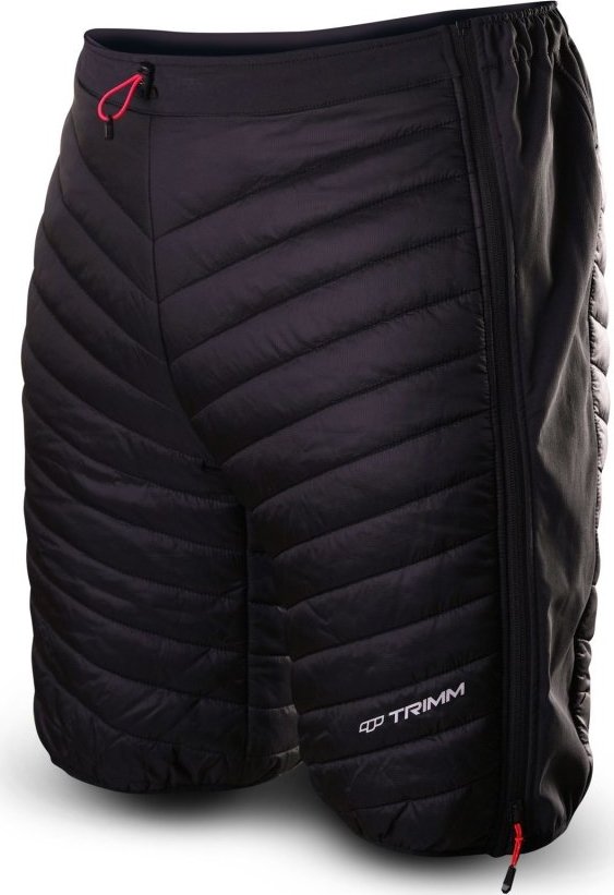 Pánské zateplené kraťasy TRIMM Rondo Short černé Barva: grafit black, Velikost: XXL