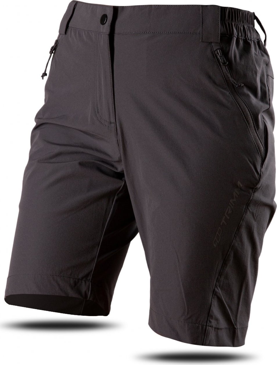Dámské šortky TRIMM Tracka tmavě šedé Velikost: XL, Barva: dark grey