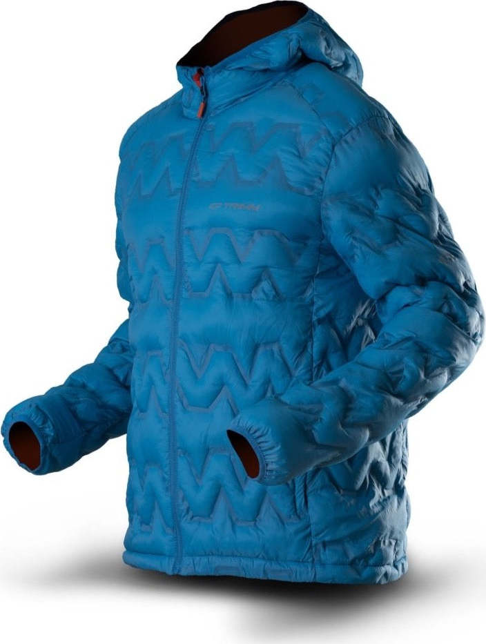 Pánská zimní bunda TRIMM Trock modrá Velikost: XXL, Barva: old blue/ old red