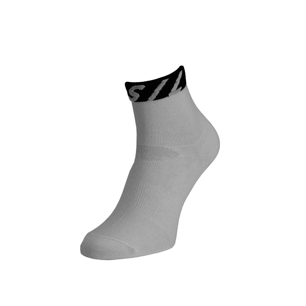 Cyklo ponožky SILVINI Airola bílá Velikost: 45-47