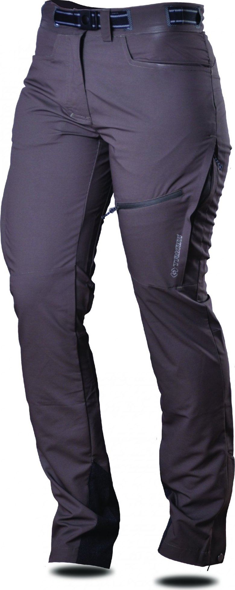 Dámské strečové kalhoty TRIMM Fjorda černé Velikost: XL, Barva: grafit black