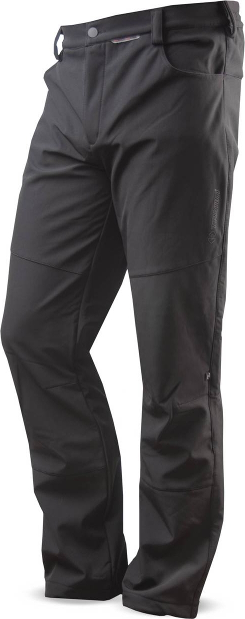 Pánské softshellové kalhoty TRIMM Tourist černé Velikost: 3XL, Barva: black