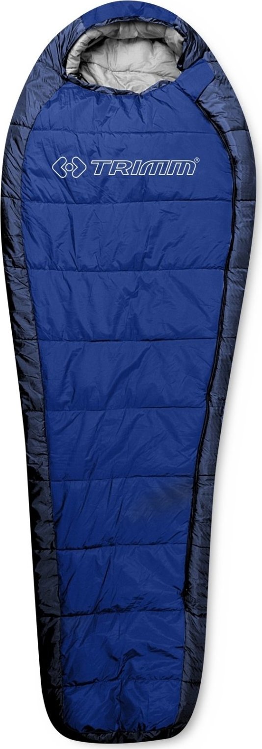 Spacák TRIMM Highlander modrý Barva: mid.blue/ sea blue, Velikost: 195 cm, Orientace zipu: Pravý
