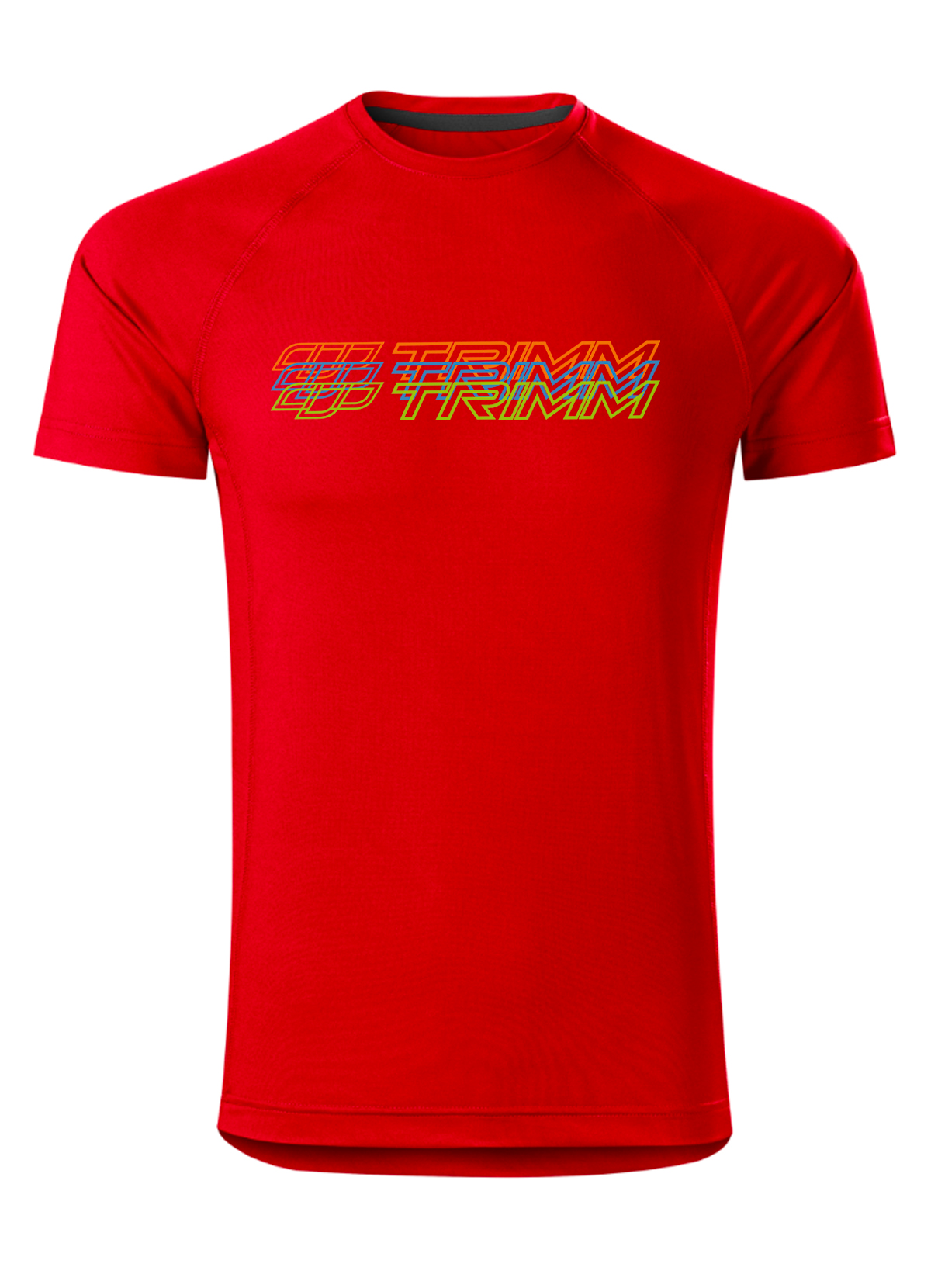 Pánské tričko TRIMM Destiny červené Velikost: XL, Barva: red