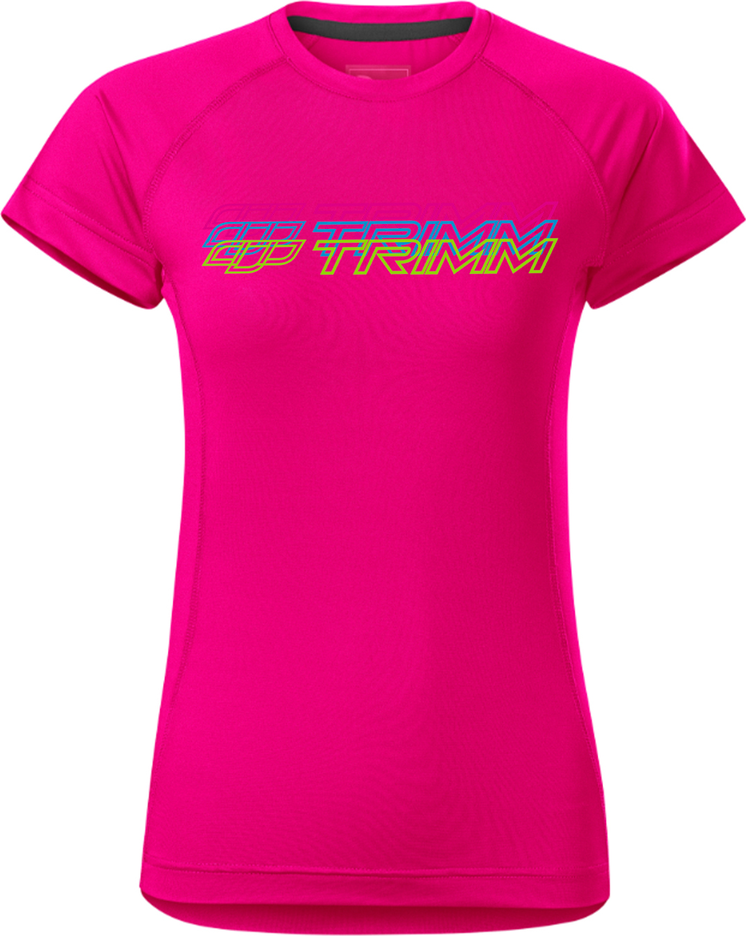 Dámské tričko TRIMM Destiny Lady růžové Velikost: XS, Barva: neon pink