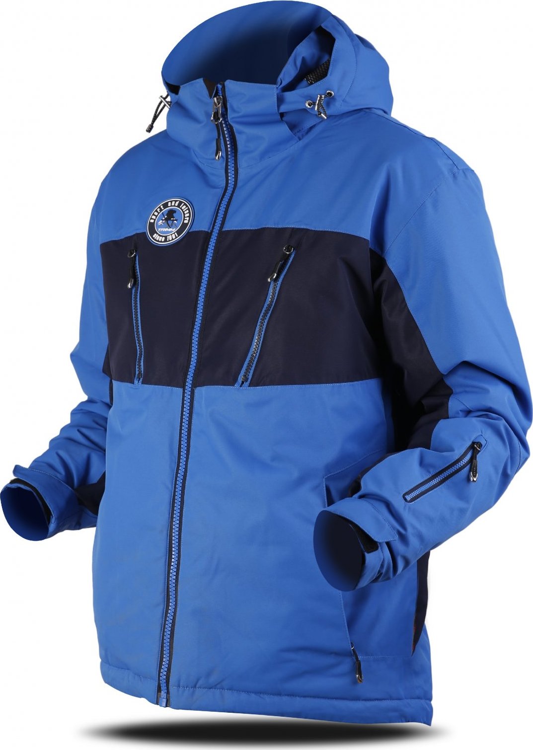 Pánská lyžařská bunda TRIMM Dynamit modrá Velikost: M, Barva: jeans blue/ navy