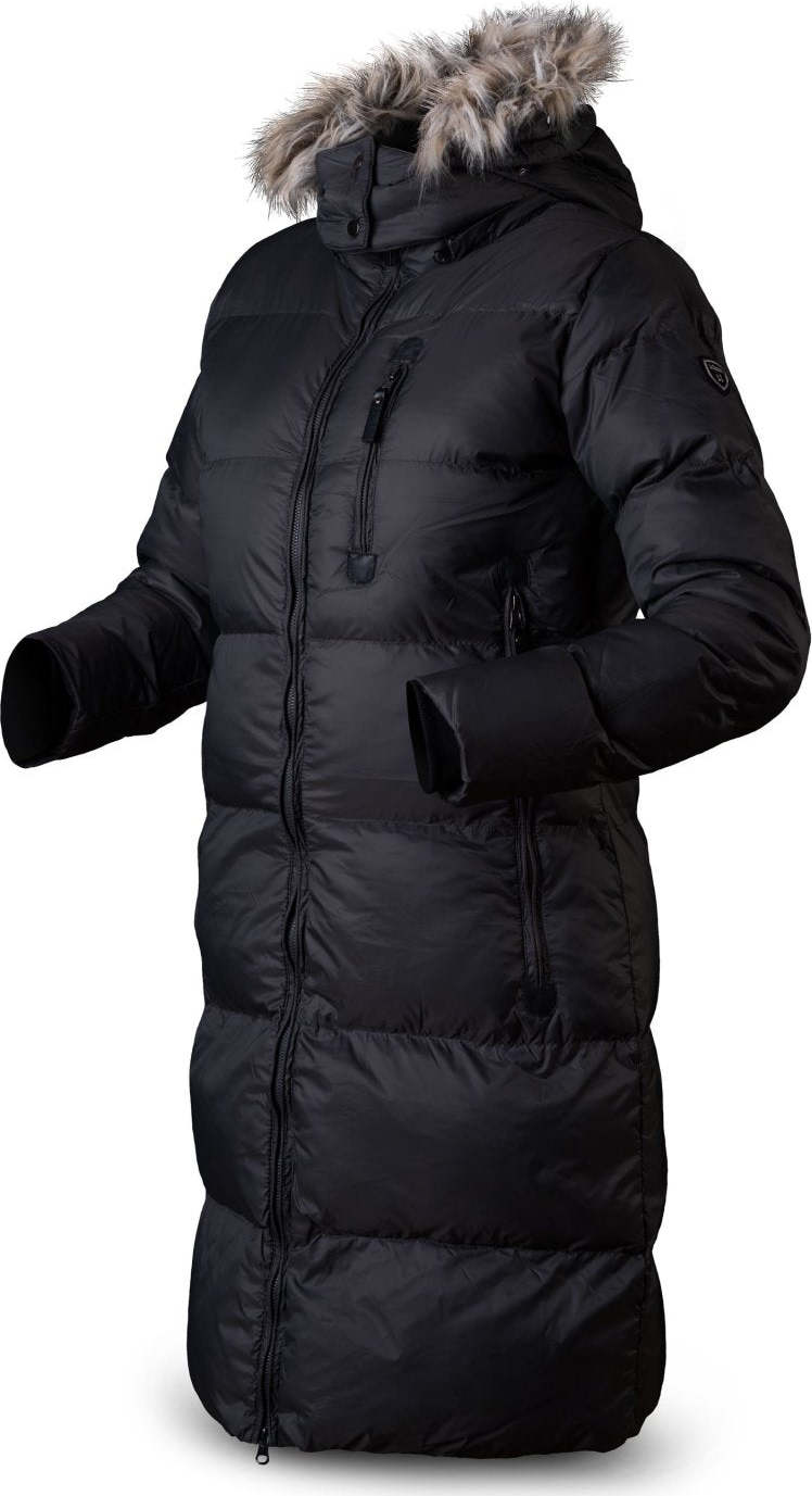 Dámský zimní kabát TRIMM Lustic černý Velikost: XS, Barva: black