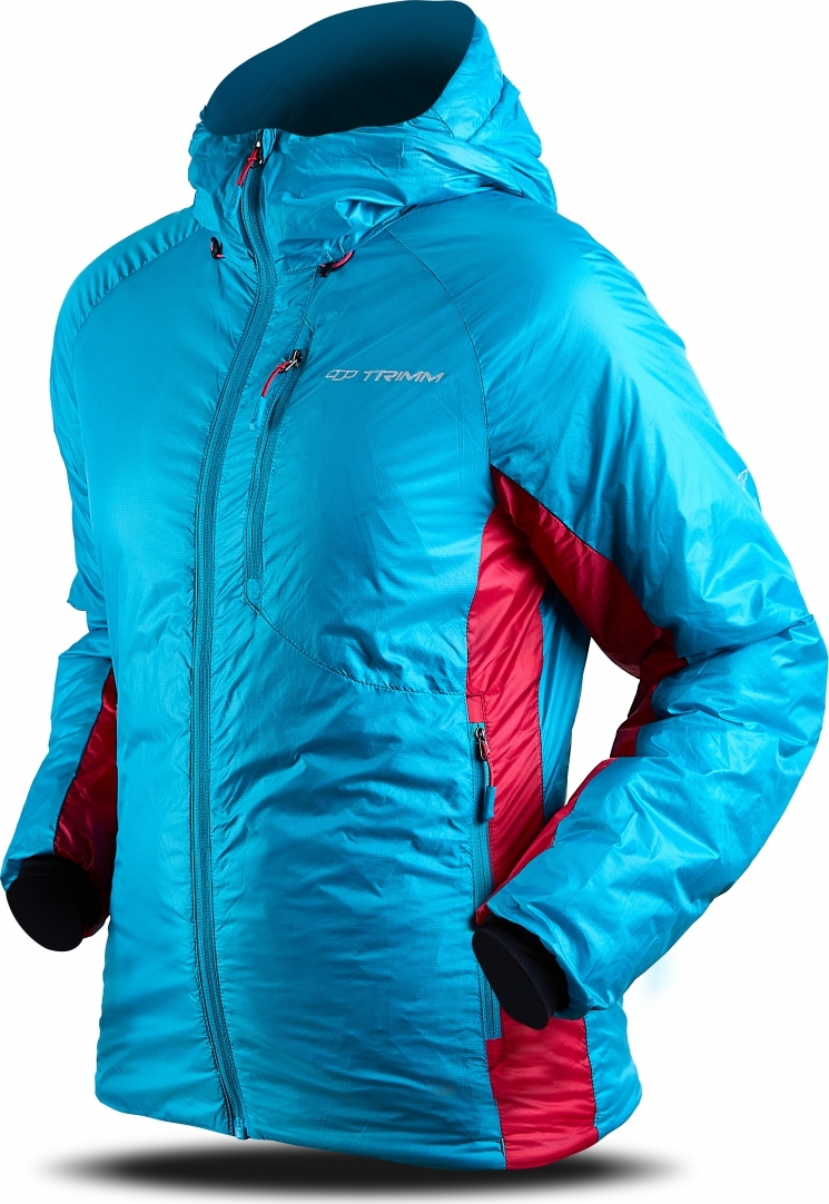 Dámská outdoorová bunda TRIMM Paco Lady modrá Velikost: XL, Barva: azure/pinky