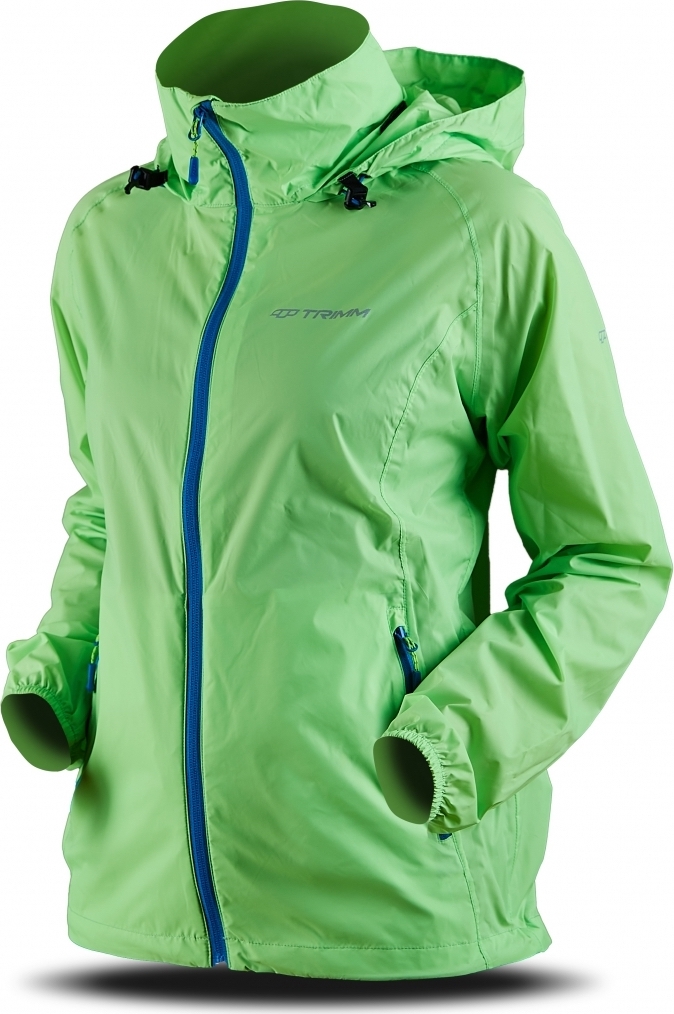 Dámská outdoorová bunda TRIMM Mark Lady zelená Velikost: XL, Barva: signal green