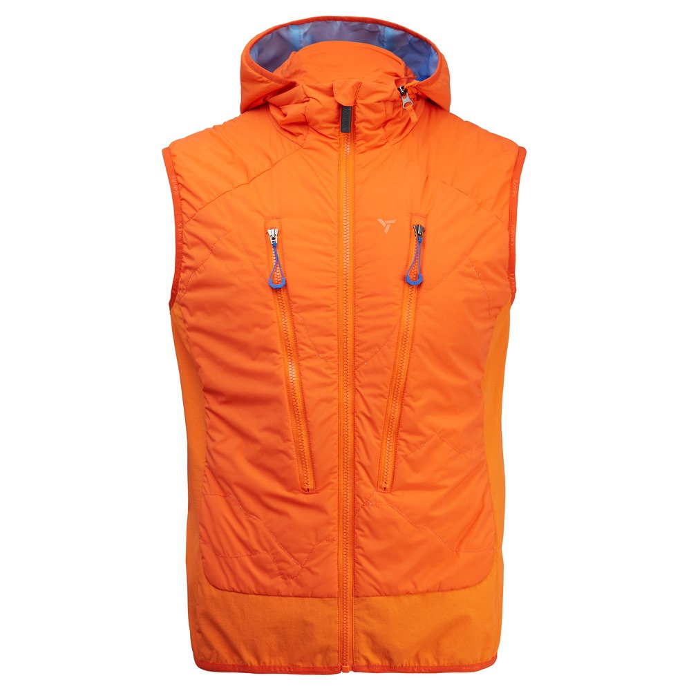 Pánská skialp vesta SILVINI Polaro oranžová Velikost: 3XL