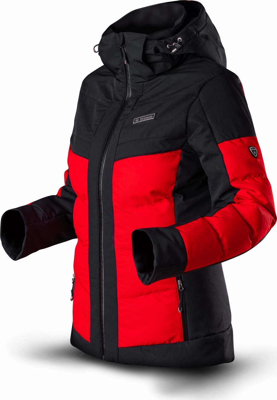 Dámská lyžařská bunda TRIMM Vario Lady červená/černá Velikost: XL, Barva: red/ black
