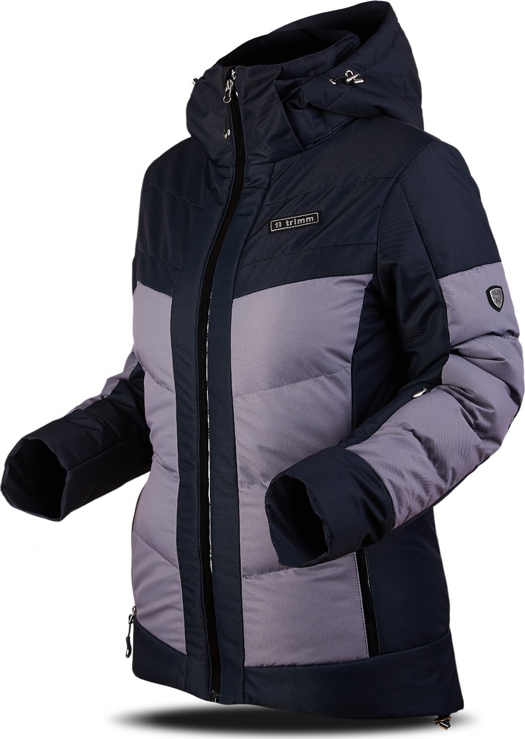 Dámská lyžařská bunda TRIMM Vario Lady šedá/černá Velikost: XL, Barva: grey/ black