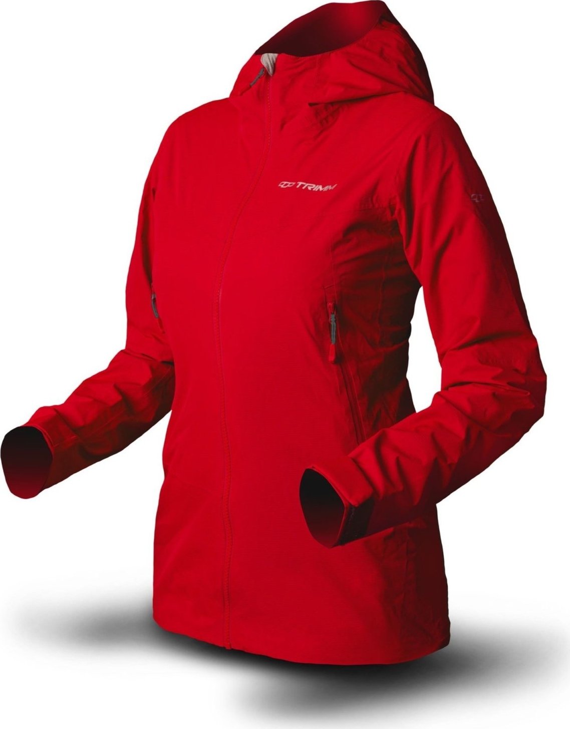 Dámská outdoorová bunda TRIMM Foxtera červená Velikost: M, Barva: red