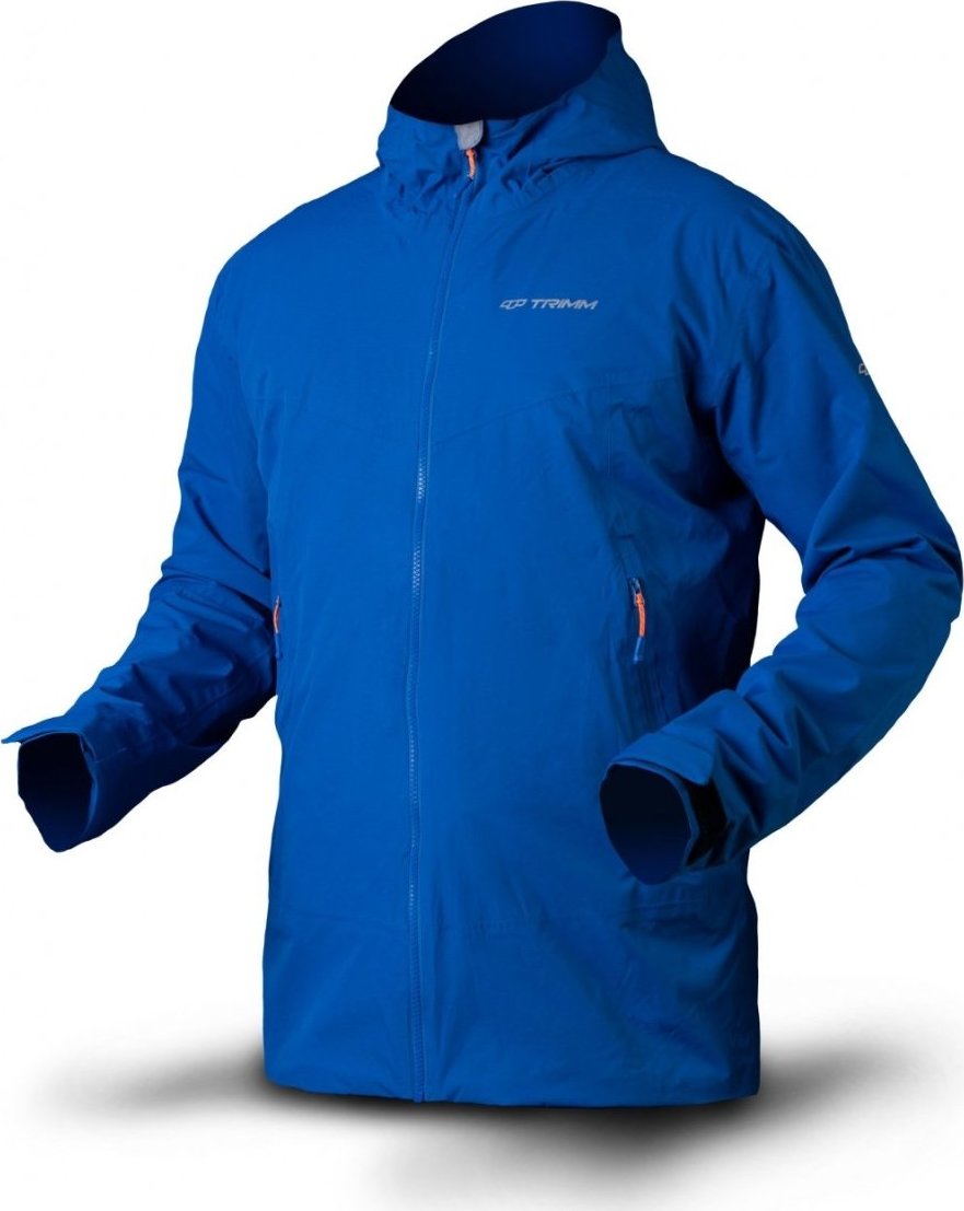 Pánská outdoorová bunda TRIMM Foxter modrá Velikost: XL, Barva: jeans blue